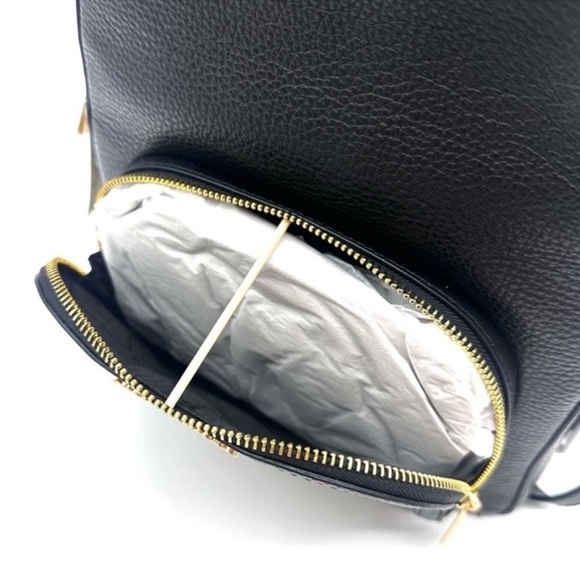 Michael Kors Medium Jaycee Backpack Black/Gold main image 6
